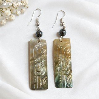 Special Offer Shell Earrings New Design Originally Handmade in Bali